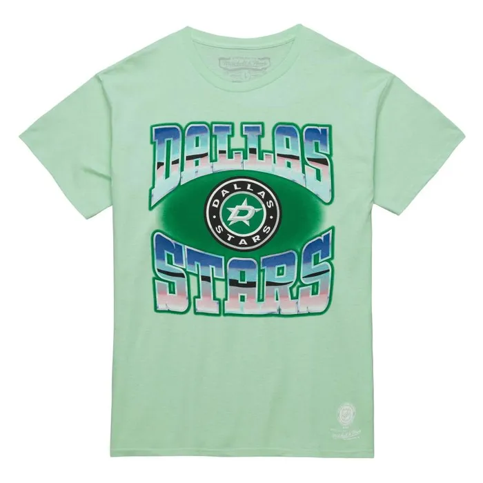 Mitchell and Ness Stateside Pastel SS Tee Dallas Stars Men TShirts and Tops