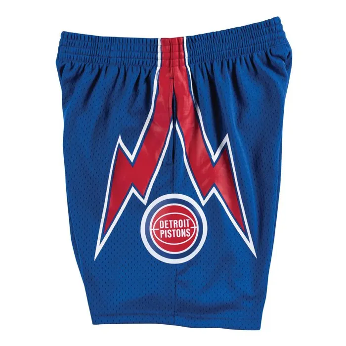 Mitchell and Ness Swingman Shorts Detroit Pistons Road 197879 Men Shorts Mitchell and Ness Swingman Shorts Detroit Pistons Road 197879 Men Shorts