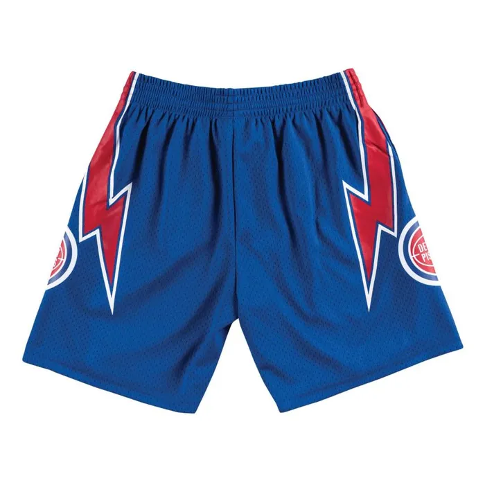 Mitchell and Ness Swingman Shorts Detroit Pistons Road 197879 Men Shorts Mitchell and Ness Swingman Shorts Detroit Pistons Road 197879 Men Shorts
