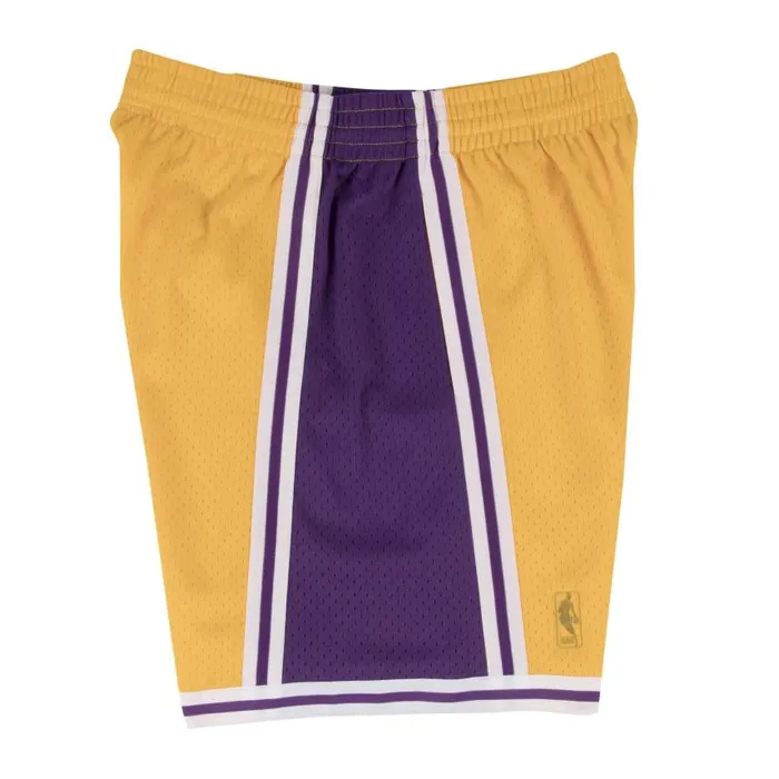 Mitchell and Ness Swingman Shorts Los Angeles Lakers Home 199697 Men Shorts Mitchell and Ness Swingman Shorts Los Angeles Lakers Home 199697 Men Shorts