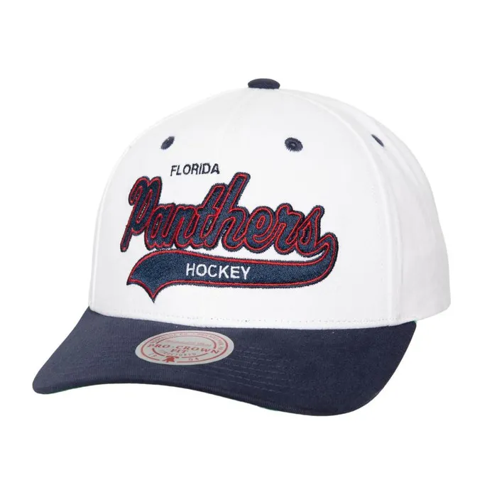Mitchell and Ness Tail Sweep Pro Snapback Florida Panthers Men Hats and Headwear Mitchell and Ness Tail Sweep Pro Snapback Florida Panthers Men Hats and Headwear