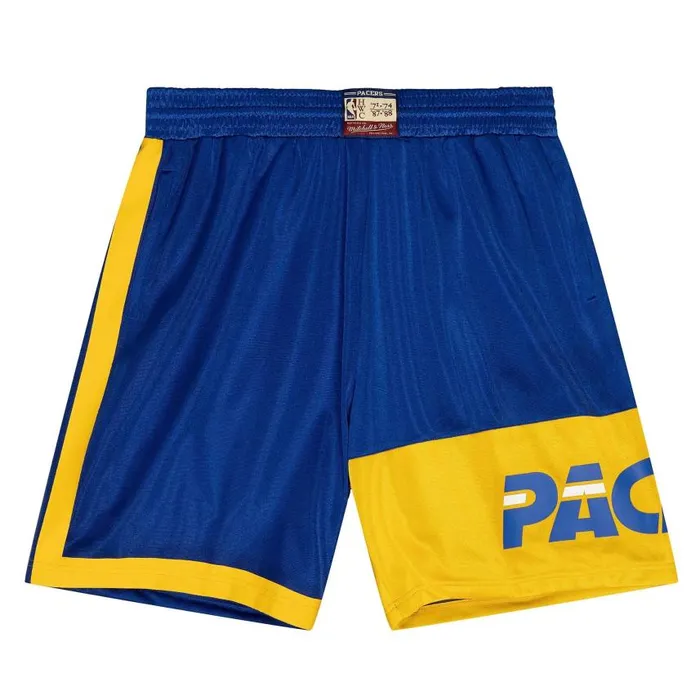 Mitchell and Ness Team Heritage Shorts Indiana Pacers 1971 Men Shorts