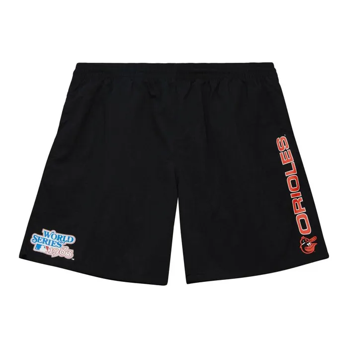 Mitchell and Ness Team Heritage Woven Short Baltimore Orioles Men Shorts