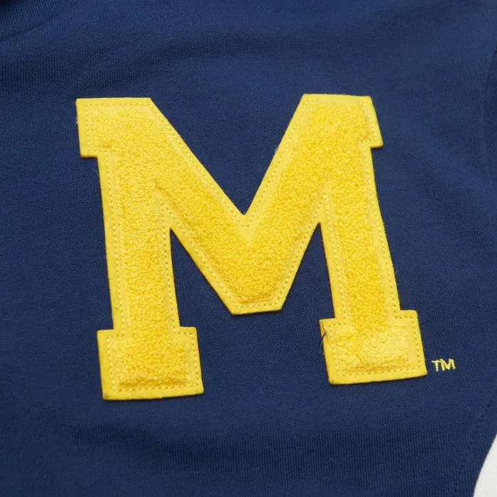 Mitchell and Ness Team Legacy French Terry Hoodie University Of Michigan Men Hoodies and Sweatshirts Mitchell and Ness Team Legacy French Terry Hoodie University Of Michigan Men Hoodies and Sweatshirts