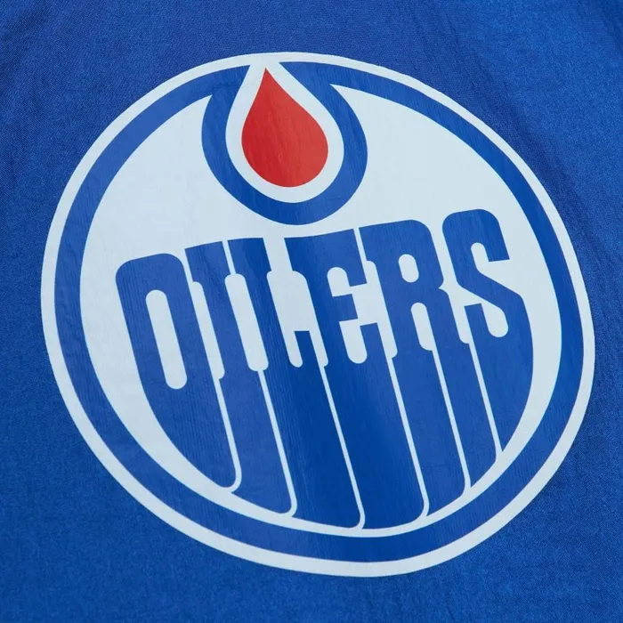 Mitchell and Ness Team OG 20 Anorak Windbreaker Edmonton Oilers Men Jackets and Outerwear Mitchell and Ness Team OG 20 Anorak Windbreaker Edmonton Oilers Men Jackets and Outerwear