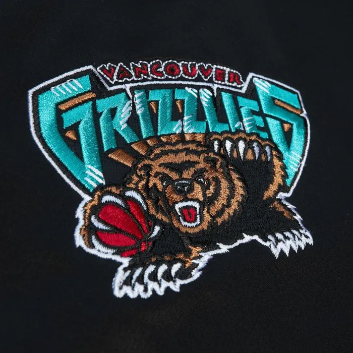 Mitchell and Ness Team OG 20 Lightweight Satin Jacket Vancouver Grizzlies Men Jackets and Outerwear Mitchell and Ness Team OG 20 Lightweight Satin Jacket Vancouver Grizzlies Men Jackets and Outerwear