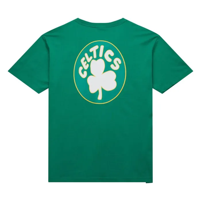 Mitchell and Ness Team OG 20 Premium SS Tee Vintage Logo Boston Celtics Men TShirts and Tops Mitchell and Ness Team OG 20 Premium SS Tee Vintage Logo Boston Celtics Men TShirts and Tops