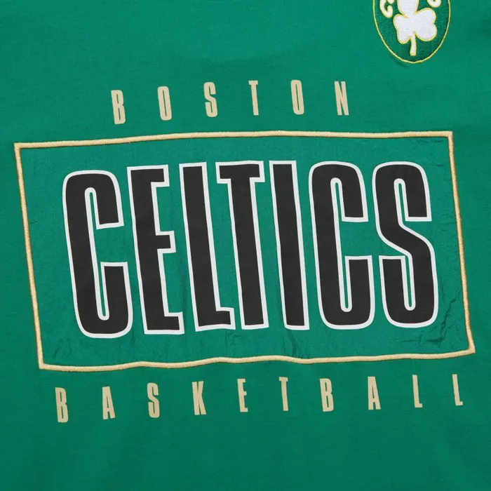 Mitchell and Ness Team OG 20 Premium SS Tee Vintage Logo Boston Celtics Men TShirts and Tops Mitchell and Ness Team OG 20 Premium SS Tee Vintage Logo Boston Celtics Men TShirts and Tops
