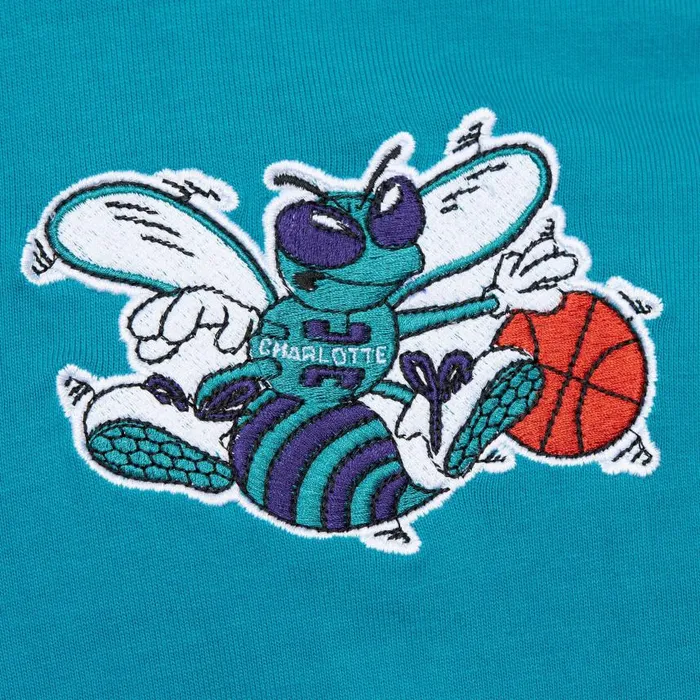 Mitchell and Ness Team OG 20 Premium SS Tee Vintage Logo Charlotte Hornets Men TShirts and Tops Mitchell and Ness Team OG 20 Premium SS Tee Vintage Logo Charlotte Hornets Men TShirts and Tops