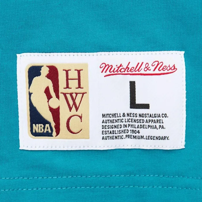 Mitchell and Ness Team OG 20 Premium SS Tee Vintage Logo Charlotte Hornets Men TShirts and Tops Mitchell and Ness Team OG 20 Premium SS Tee Vintage Logo Charlotte Hornets Men TShirts and Tops