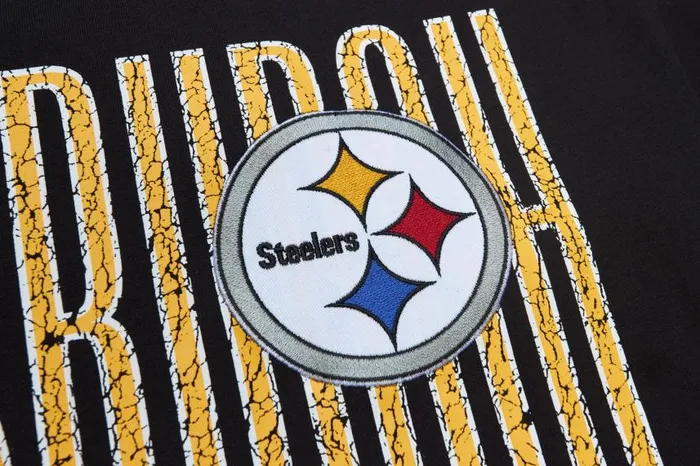 Mitchell and Ness Team OG 20 SS Tee Pittsburgh Steelers Men TShirts and Tops Mitchell and Ness Team OG 20 SS Tee Pittsburgh Steelers Men TShirts and Tops