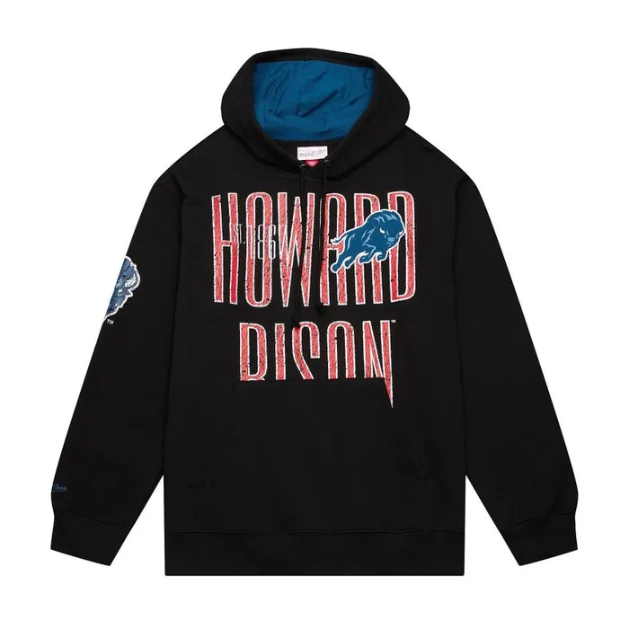 Mitchell and Ness Team OG Fleece Hoodie Howard University Men Hoodies and Sweatshirts Mitchell and Ness Team OG Fleece Hoodie Howard University Men Hoodies and Sweatshirts