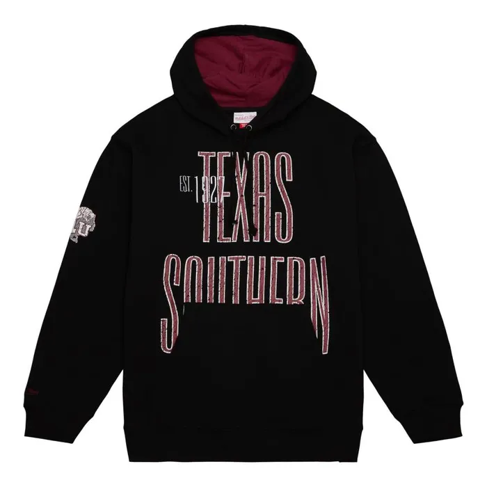 Mitchell and Ness Team OG Fleece Hoodie Texas Southern University Men Hoodies and Sweatshirts Mitchell and Ness Team OG Fleece Hoodie Texas Southern University Men Hoodies and Sweatshirts