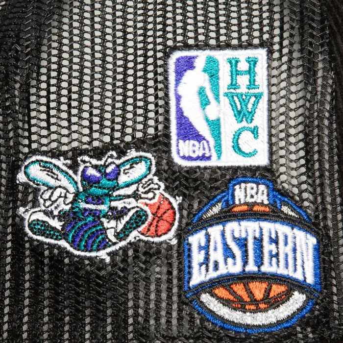 Mitchell and Ness Times Up Trucker HWC Charlotte Hornets Men Hats and Headwear Mitchell and Ness Times Up Trucker HWC Charlotte Hornets Men Hats and Headwear