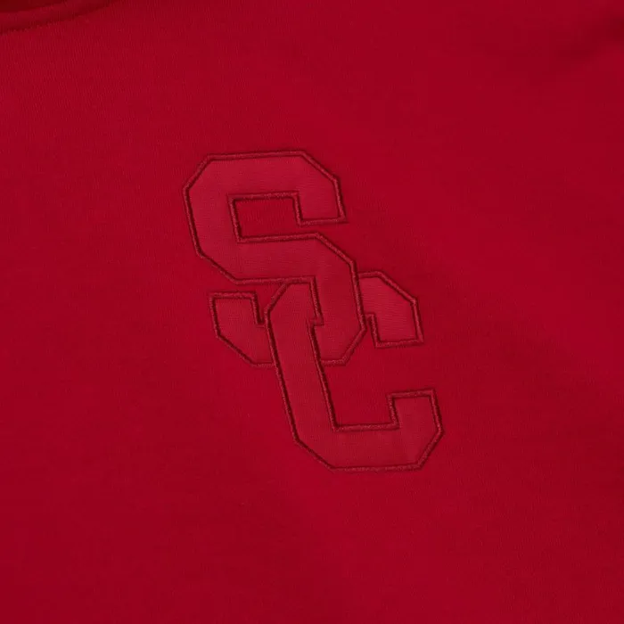 Mitchell and Ness Tonal Logo Heavyweight Fleece Current Logo USC Men Hoodies and Sweatshirts Mitchell and Ness Tonal Logo Heavyweight Fleece Current Logo USC Men Hoodies and Sweatshirts