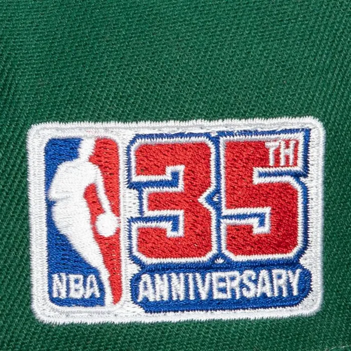 Mitchell and Ness Tri Cycle Fitted Hat Milwaukee Bucks Men Hats and Headwear Mitchell and Ness Tri Cycle Fitted Hat Milwaukee Bucks Men Hats and Headwear