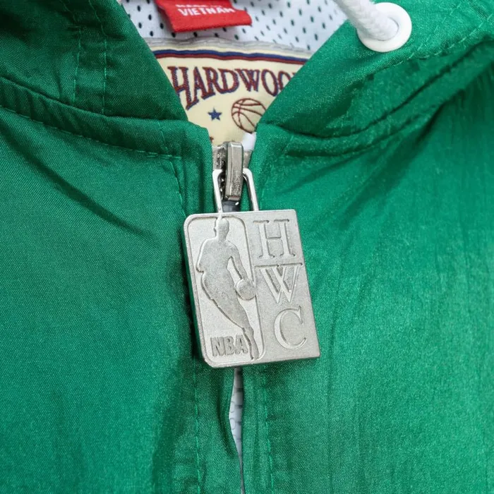 Mitchell and Ness Undeniable Full Zip Windbreaker Boston Celtics Men Jackets and Outerwear Mitchell and Ness Undeniable Full Zip Windbreaker Boston Celtics Men Jackets and Outerwear