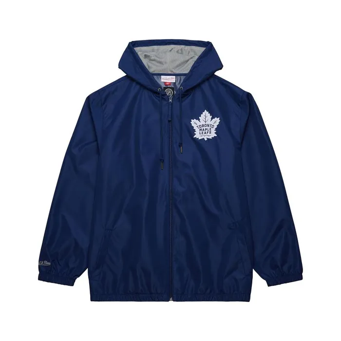 Mitchell and Ness Unlined Windbreaker Current Logo Toronto Maple Leafs Men Jackets and Outerwear Mitchell and Ness Unlined Windbreaker Current Logo Toronto Maple Leafs Men Jackets and Outerwear