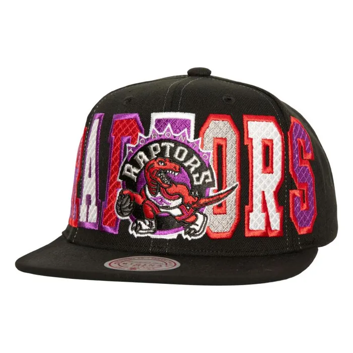 Mitchell and Ness Varsity Bust Snapback HWC Toronto Raptors Men Hats and Headwear Mitchell and Ness Varsity Bust Snapback HWC Toronto Raptors Men Hats and Headwear
