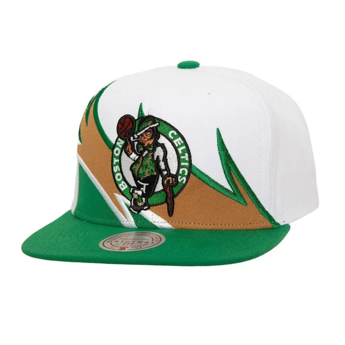 Mitchell and Ness Waverunner Snapback Boston Celtics Men Hats and Headwear