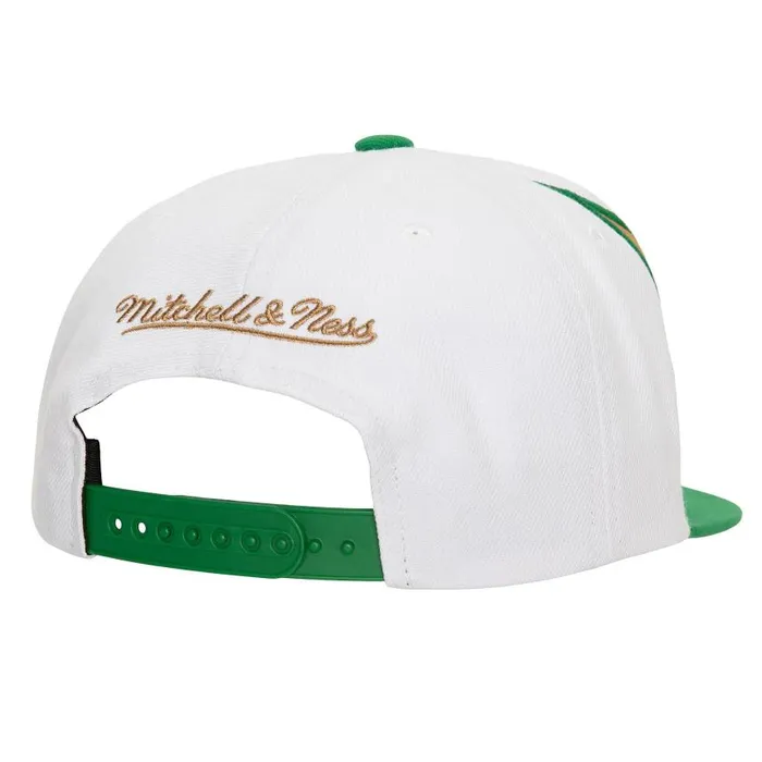 Mitchell and Ness Waverunner Snapback Boston Celtics Men Hats and Headwear Mitchell and Ness Waverunner Snapback Boston Celtics Men Hats and Headwear