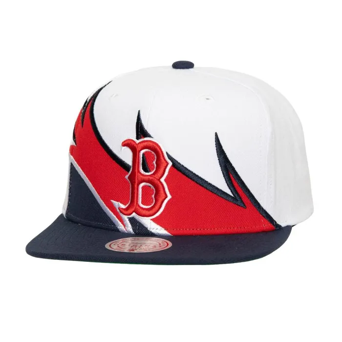 Mitchell and Ness Waverunner Snapback Boston Red Sox Men Hats and Headwear