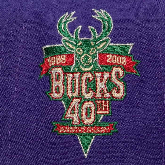 Mitchell and Ness With Love Snapback HWC Milwaukee Bucks Men Hats and Headwear Mitchell and Ness With Love Snapback HWC Milwaukee Bucks Men Hats and Headwear