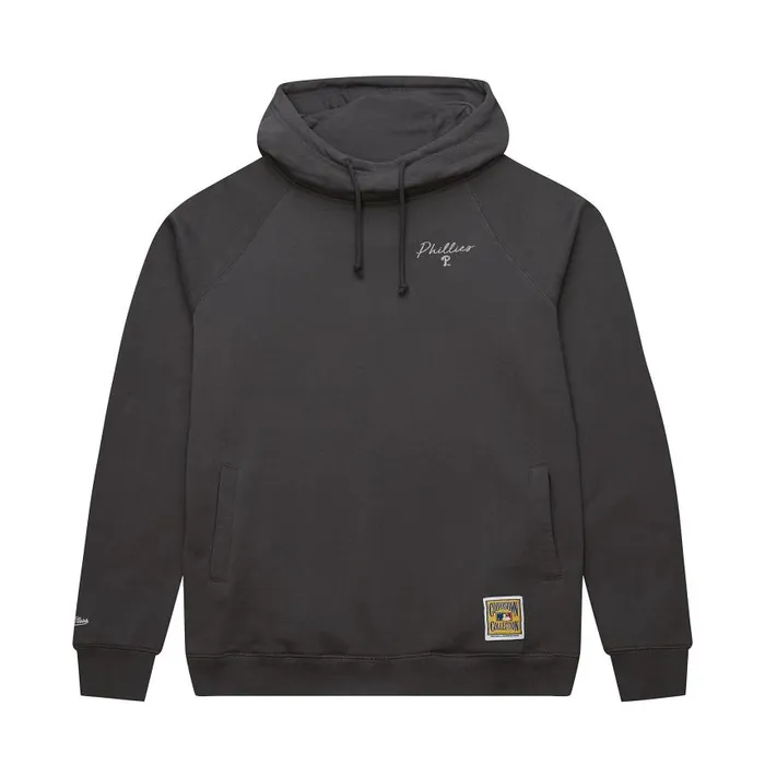 Mitchell and Ness Women039s Funnel Neck Pullover Philadelphia Phillies Women Hoodies and Sweatshirts Mitchell and Ness Women039s Funnel Neck Pullover Philadelphia Phillies Women Hoodies and Sweatshirts