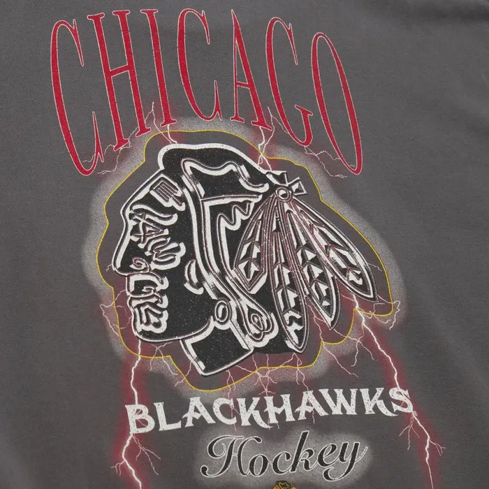 Mitchell and Ness Women039s Logo Lightweight Crew 40 Chicago Blackhawks Women Hoodies and Sweatshirts Mitchell and Ness Women039s Logo Lightweight Crew 40 Chicago Blackhawks Women Hoodies and Sweatshirts