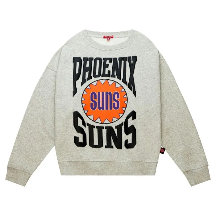 Mitchell and Ness Women039s Logo LT Crew 30 Phoenix Suns Women Hoodies and Sweatshirts Mitchell and Ness Women039s Logo LT Crew 30 Phoenix Suns Women Hoodies and Sweatshirts