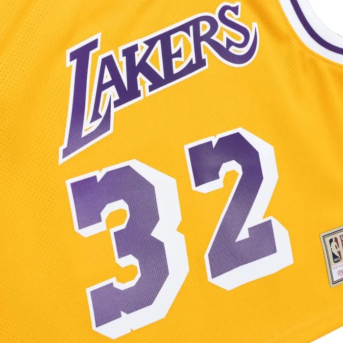Mitchell and Ness Womens NandN Crop Tank Los Angeles Lakers 1984 Magic Johnson Women TShirts and Tops Mitchell and Ness Womens NandN Crop Tank Los Angeles Lakers 1984 Magic Johnson Women TShirts and Tops