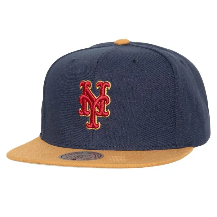 Mitchell and Ness Work It Snapback New York Mets Men Hats and Headwear