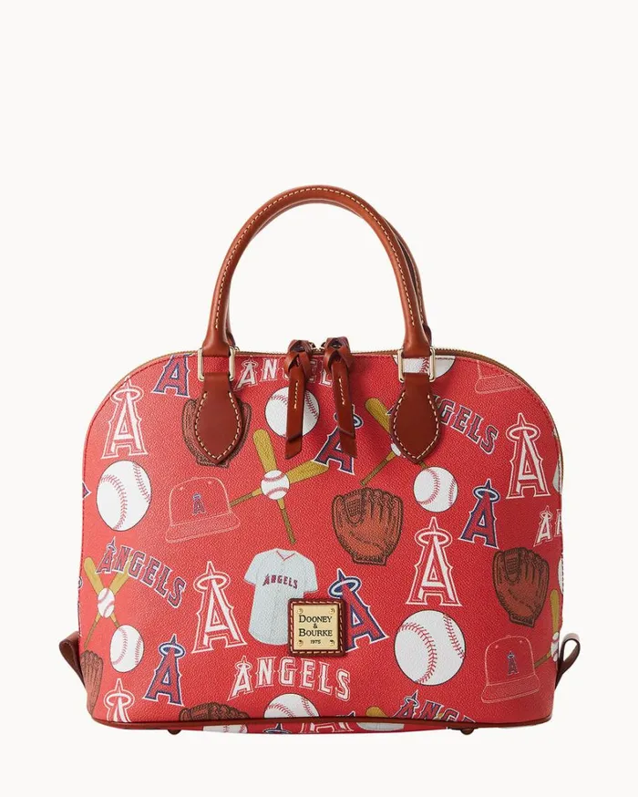 MLB Angels Zip Zip Satchel Angels Women Dooney and Bourke Satchels
