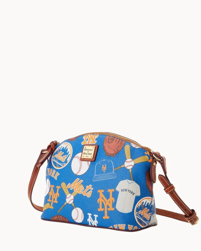 MLB Mets Suki Crossbody Mets Women Dooney and Bourke Crossbodies MLB Mets Suki Crossbody Mets Women Dooney and Bourke Crossbodies
