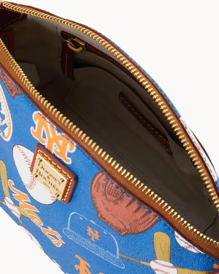 MLB Mets Suki Crossbody Mets Women Dooney and Bourke Crossbodies MLB Mets Suki Crossbody Mets Women Dooney and Bourke Crossbodies