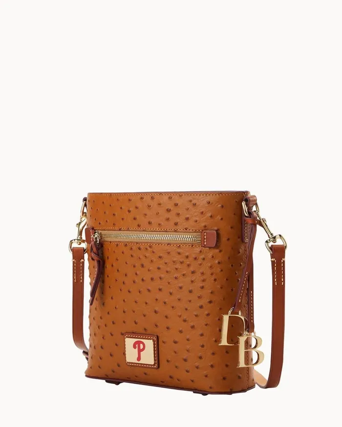 MLB Phillies Zip Crossbody Phillies Women Dooney and Bourke Crossbodies MLB Phillies Zip Crossbody Phillies Women Dooney and Bourke Crossbodies