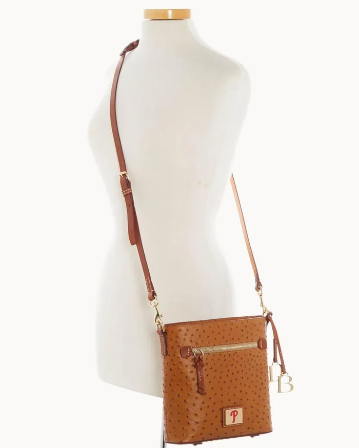 MLB Phillies Zip Crossbody Phillies Women Dooney and Bourke Crossbodies MLB Phillies Zip Crossbody Phillies Women Dooney and Bourke Crossbodies