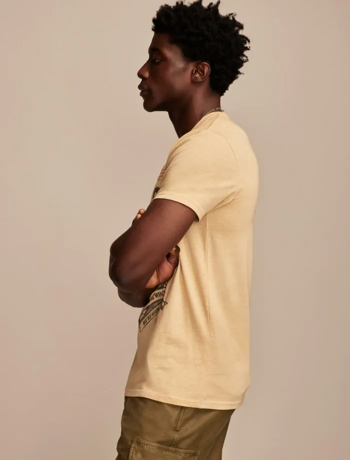 Modelo Cinco De Mayo Pale Gold Men Lucky Brand Graphic Tees