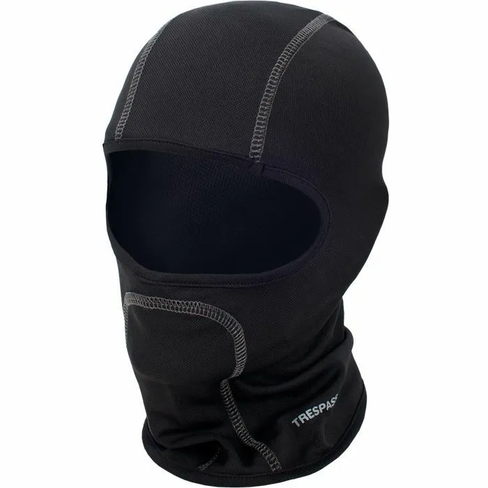Moulder Adult Quick Dry Balaclava Black MenWomen Trespass Hats