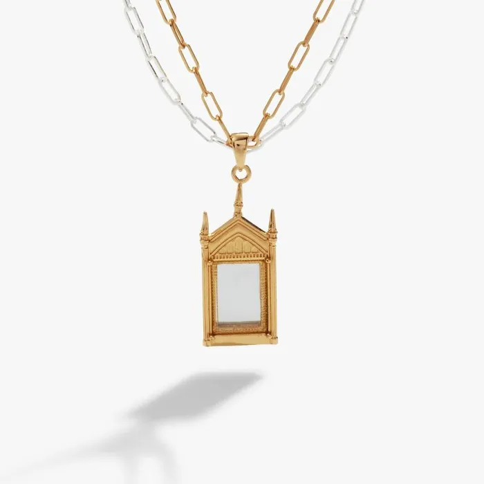 Necklaces Women Alex And Ani Harry Potter Mirror Of Erised Necklace Two Tone