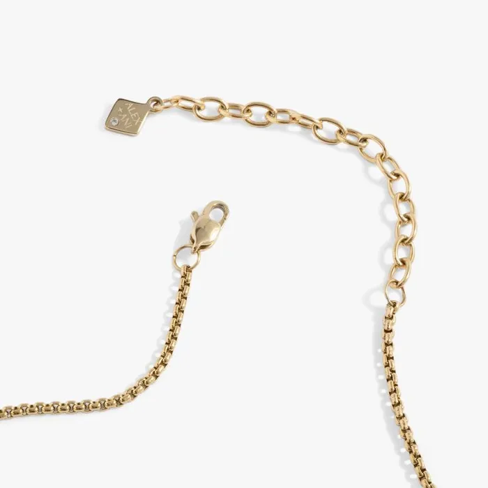 Necklaces Women Alex And Ani March Birthstone And Flower Flip Charm Necklace Stainless Steel Gold