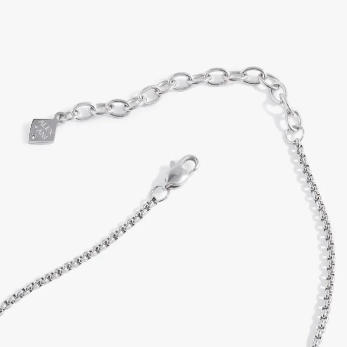 Necklaces Women Alex And Ani November Birthstone And Flower Flip Charm Necklace Stainless Steel Silver