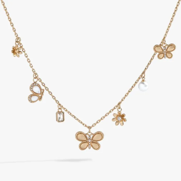 Necklaces Women Alex And Ani Puffy Butterfly Charm Necklace Gold