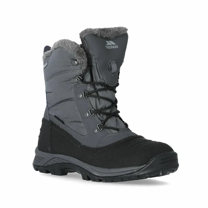 Negev II Fleece Lined Snow Boots Castle Men Trespass Snow Boots