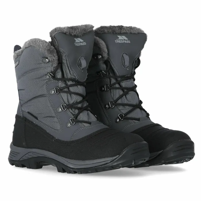 Negev II Fleece Lined Snow Boots Castle Men Trespass Snow Boots