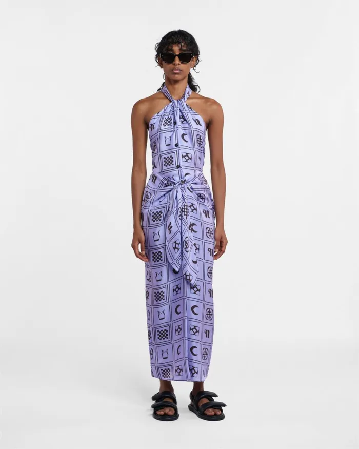 Neline Kopjafa Lilac Women Nanushka Tops Neline Kopjafa Lilac Women Nanushka Tops