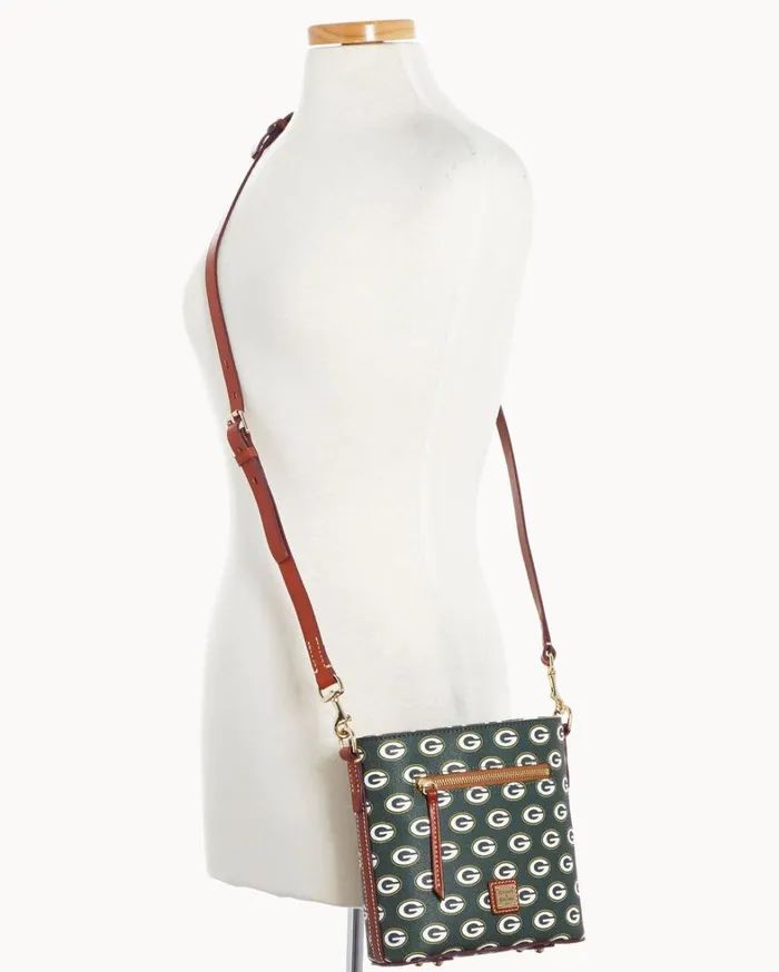 NFL Packers Small Zip Crossbody Packers Women Dooney and Bourke Crossbodies NFL Packers Small Zip Crossbody Packers Women Dooney and Bourke Crossbodies