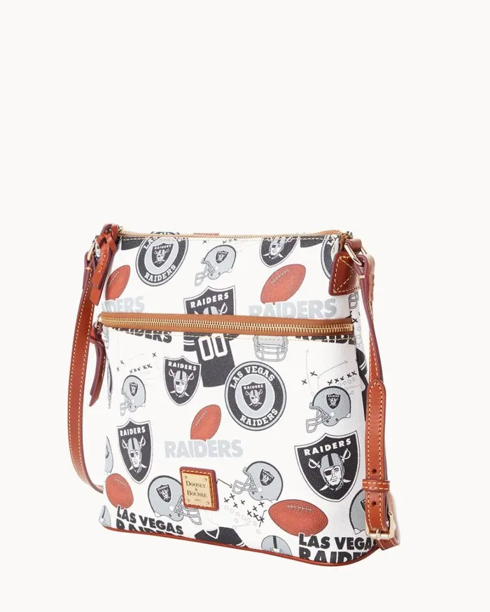 NFL Raiders Crossbody Raiders Women Dooney and Bourke Crossbodies