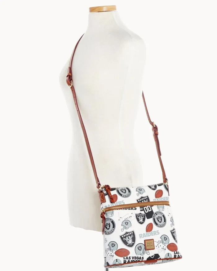 NFL Raiders Crossbody Raiders Women Dooney and Bourke Crossbodies