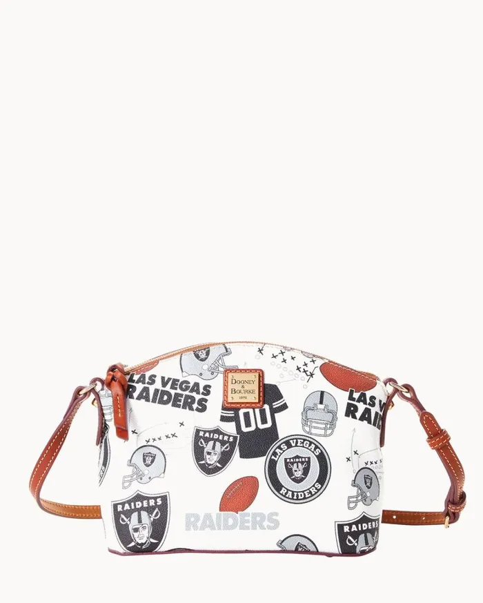 NFL Raiders Suki Crossbody Raiders Women Dooney and Bourke Crossbodies